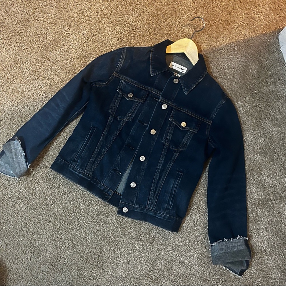 rag & bone Cuff-Less Jean Jacket - Picture 5 of 11